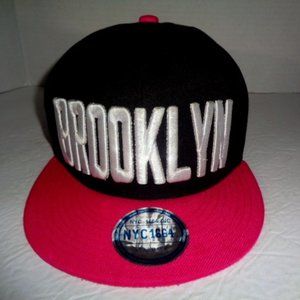 Brooklyn NYC 1664 Ball Cap, Adult Snapback Adjustable Excellent Condition